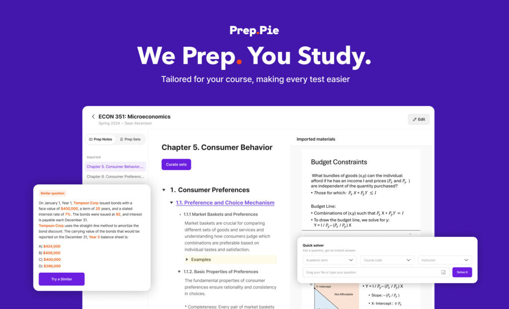 Google-backed learning app QANDA Unveils its First U.S. Product, Prep.Pie Prep.Pie is a gen-ai-powered study tool designed to support U.S. college students' exam preparation.