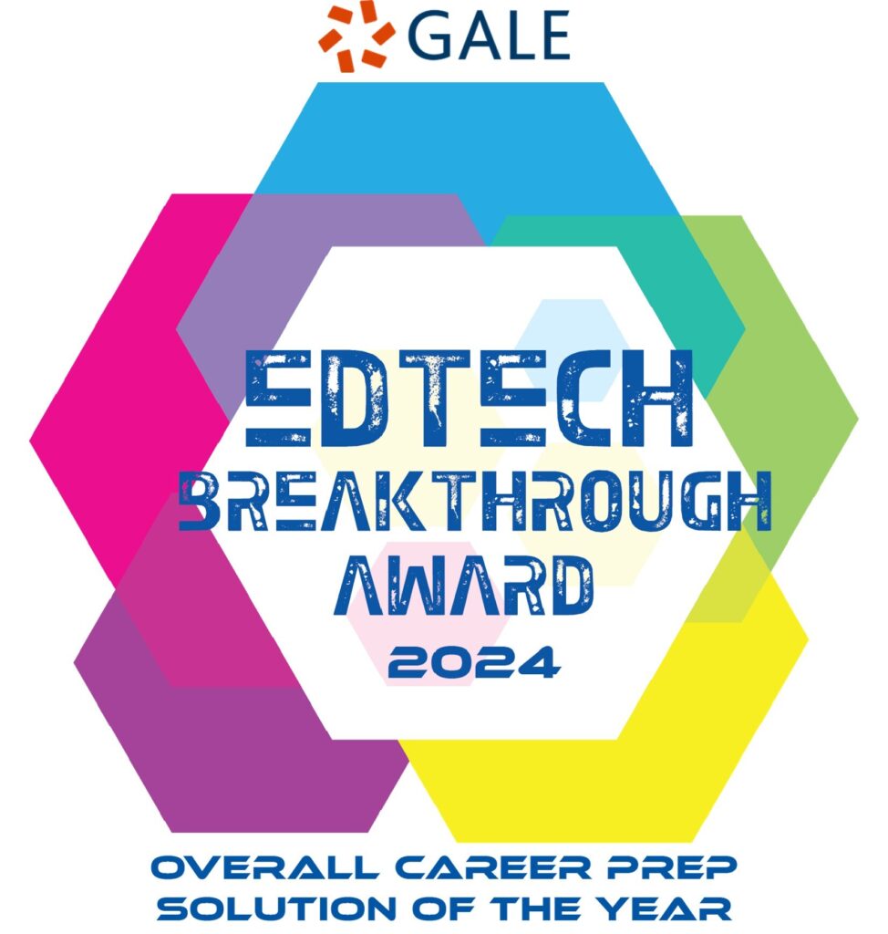 Gale Named “Overall Career Prep Solution of the Year” in 2024 EdTech Breakthrough Awards Recognized for Driving Innovation in Career Development and Preparation with Gale Presents: Peterson's Test and Career Prep